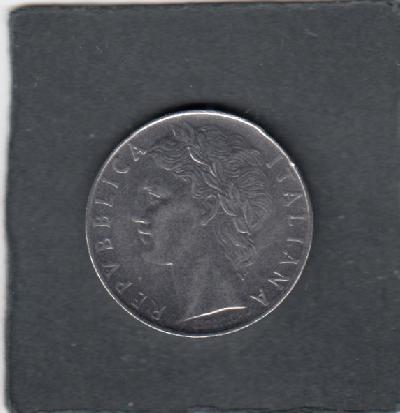 Beschrijving: 100 Lire  TREE  